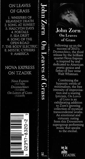 John Zorn - 2014-07-22 - On Leaves of Grass - side fold.jpg