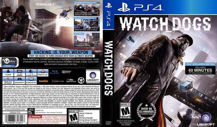  Covers PS4 - Watch Dogs PS4 - Cover.jpg