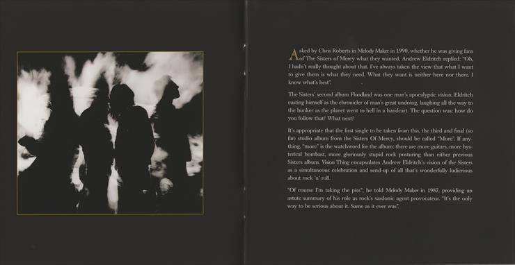 1990 The Sisters Of Mercy - Vision Thing 2006 Remastered Flac - Booklet 02.png