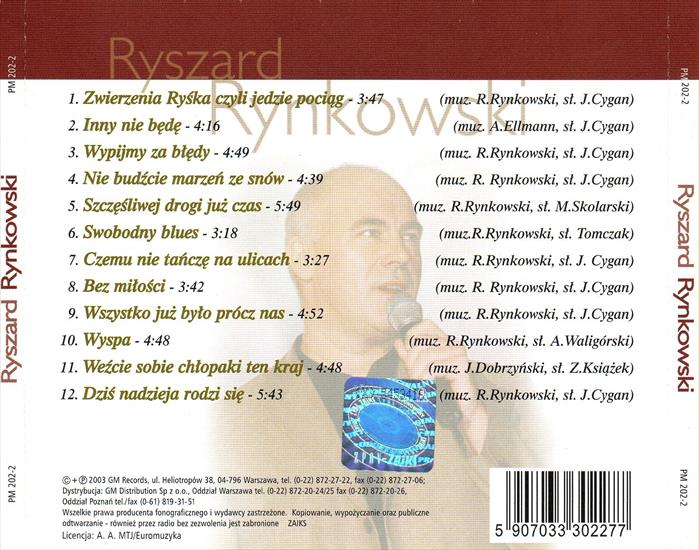 Ryszard Rynkowski-Złote Przeboje-Platynowa KolekcjaOK - Ryszard Rynkowski-Złote Przeboje-Platynowa Kolekcjaback.jpg